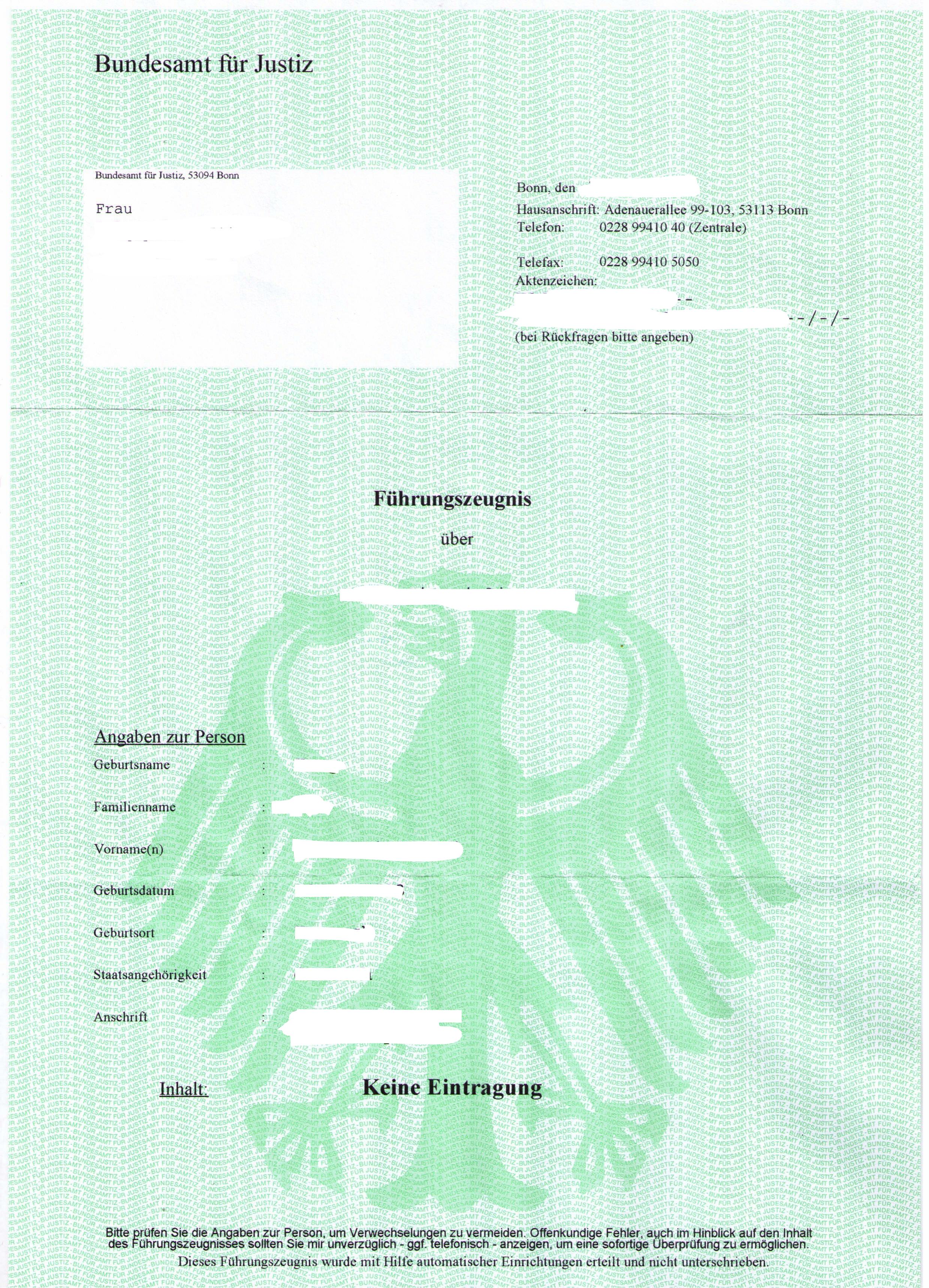 Wie Teuer Ist Ein Erweitertes F hrungszeugnis Wie Teuer Ist Ein Erweitertes F hrungszeugnis