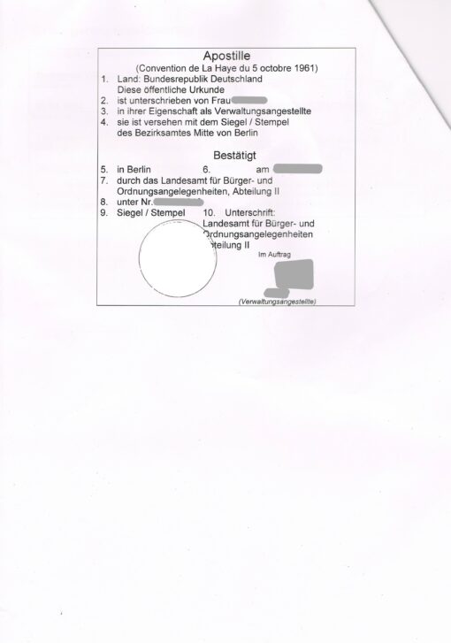 Einbürgerungszusicherung - Berlin (DE-ES) – Bild 2