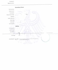 Sterbeurkunde Deutschland (DE-EN)