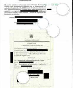 Apostille Panama