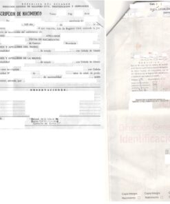 Inscripción de Nacimiento, Ecuador (Guayas)