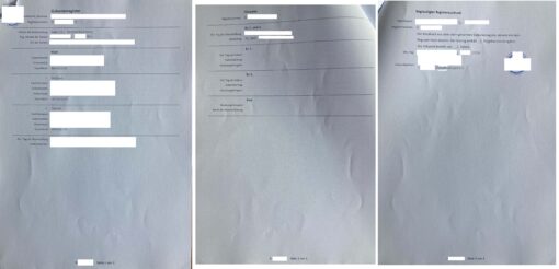 Auszug aus dem Geburtenregister, Nacherfassung d. Geburt, Deutschland 2024, ohne Angabe der Religion