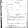 Geburtsurkunde (1976) aus Mexiko