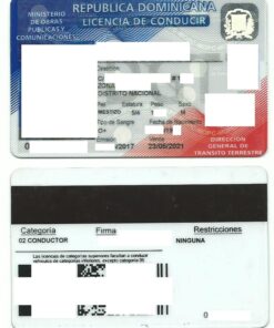 Licencia de conducir, República Dominicana
